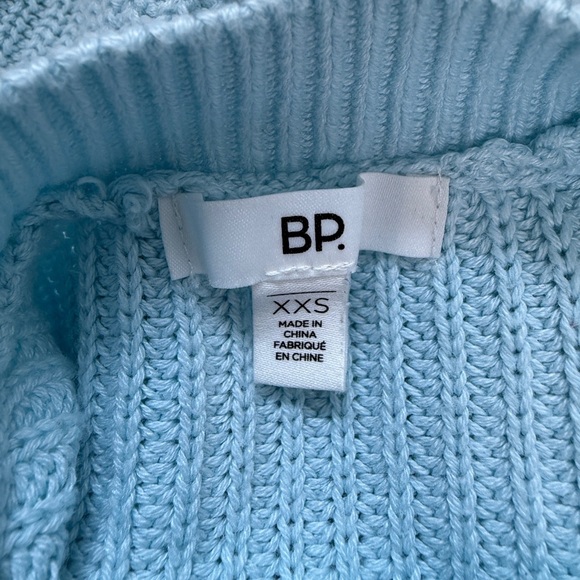 Bp Blue Knit Crop Sweater (XXS) - Picture 6 of 7